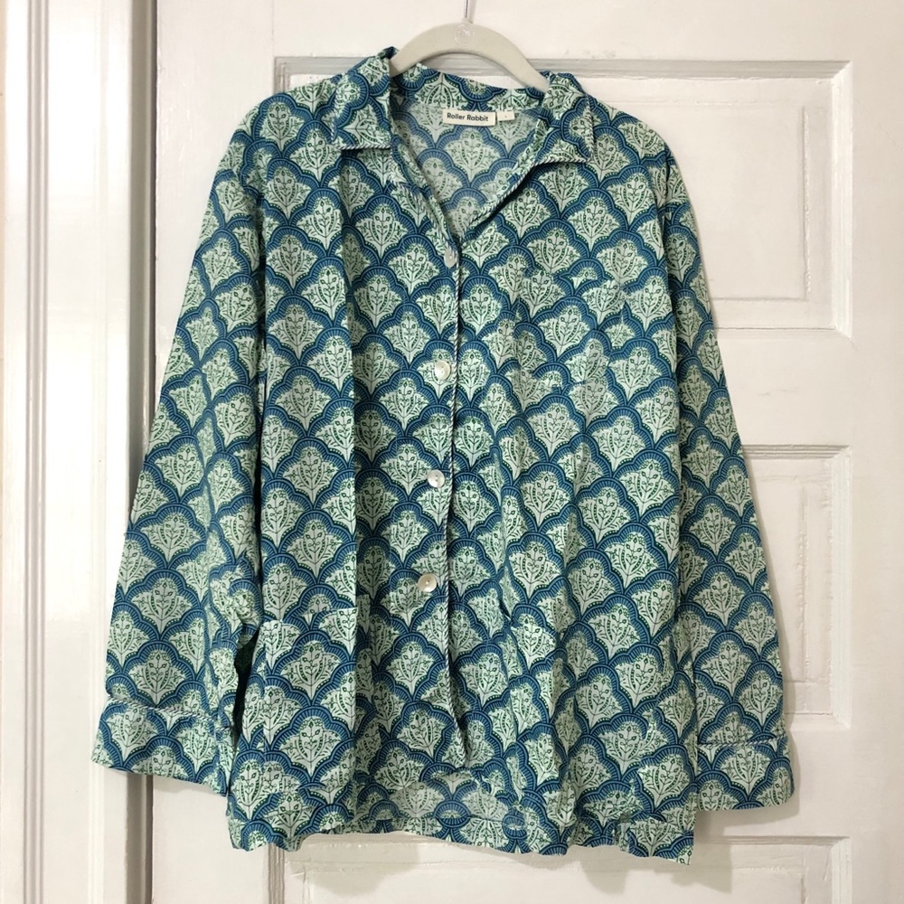 Roller Rabbit Pajama Top
